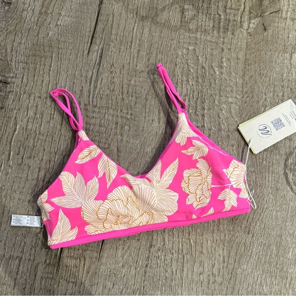 Maaji Radiant Pink Praia Reversible Bikini Top. - Picture 4 of 6